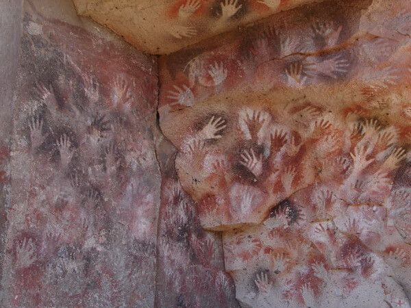 מערת הידיים, כביש 40, ארגנטינה